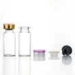 Tubular Borosilicate Glass Vial with Amber or Transparent Color 