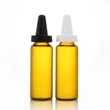 Transparent Tubular Injectable Glass Vials with colored rubber stopper
