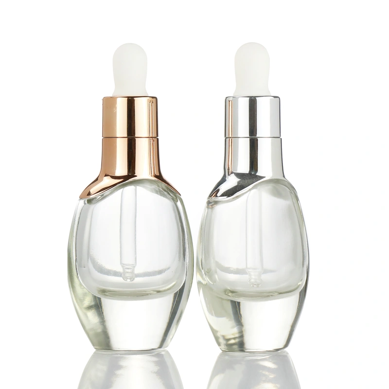 30ml Glass Dropper Face Serum Essential Oil Bottles For Cosmetic