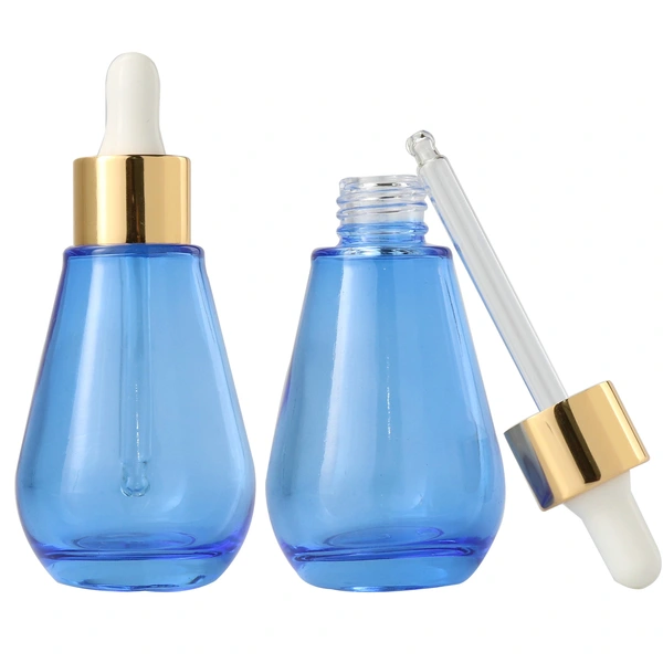 40ml 100ml glass pump bottle and glass jar for cosmetic packaging set