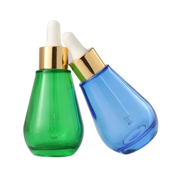 40ml 100ml glass pump bottle and glass jar for cosmetic packaging set