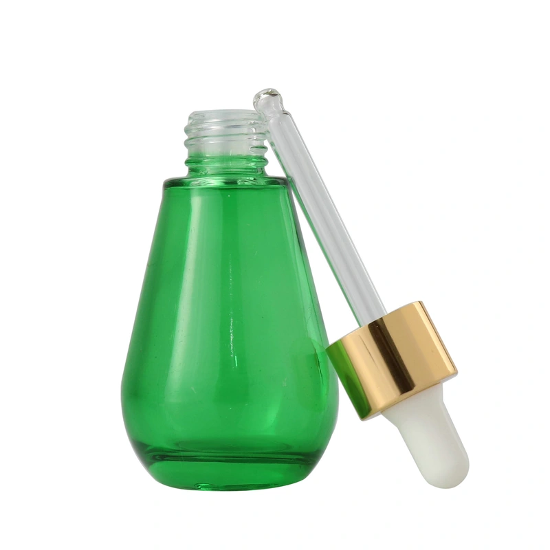 40ml 100ml glass pump bottle and glass jar for cosmetic packaging set