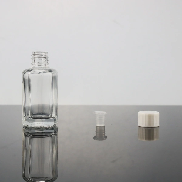 octagon attar perfume oil glass bottles 3ml 6ml 12ml 