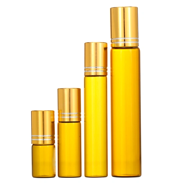 Matte Frosted Glass Roller Bottle 15ml