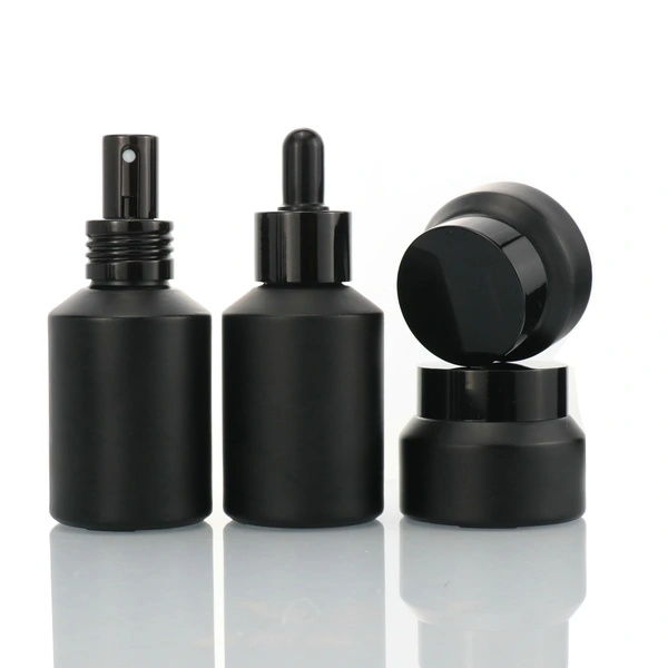 100ml black pump mist spray bottle for water alcohol perfume