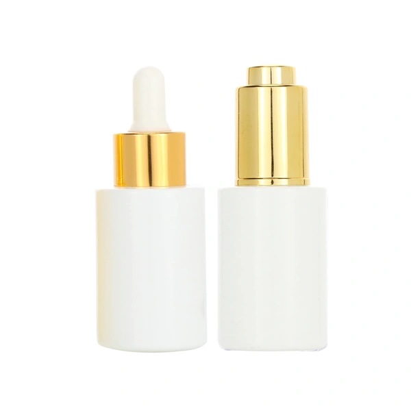  Luxury Thick Bottom 30ml  Serum Essential Oil Glass Dropper Bottle 