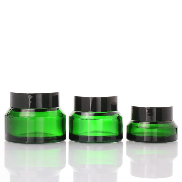 50g 30g 20g frosted glass for cosmetic skin care face eye cream jar