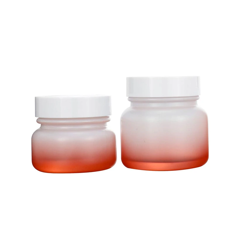 Cosmetic Container 120ml Matte Glass Spray Bottle with White Caps