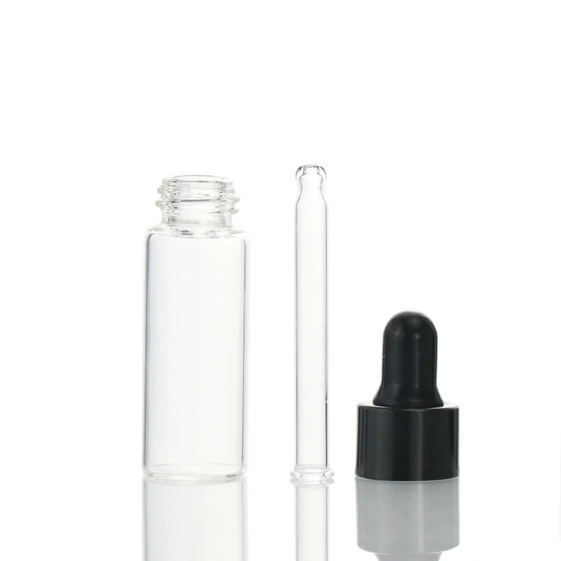 3ml brown perfume oil bottles 5ml sample oil dropper bottle for sale