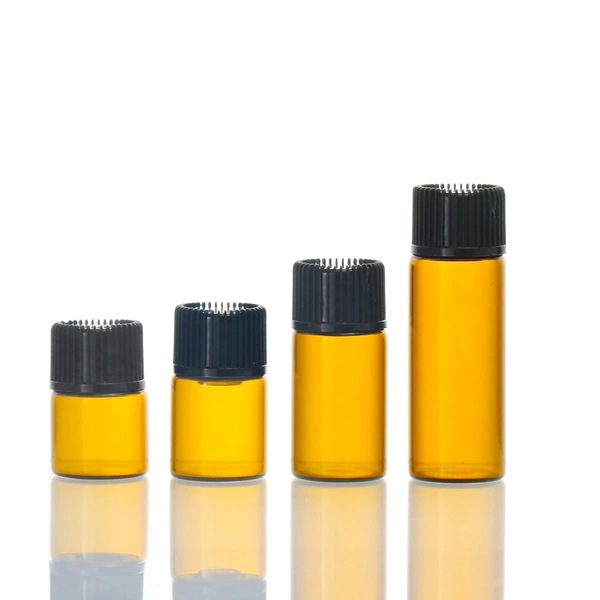  Refillable Mini Glass Dropper Bottles Cosmetic Essential Oil Vials