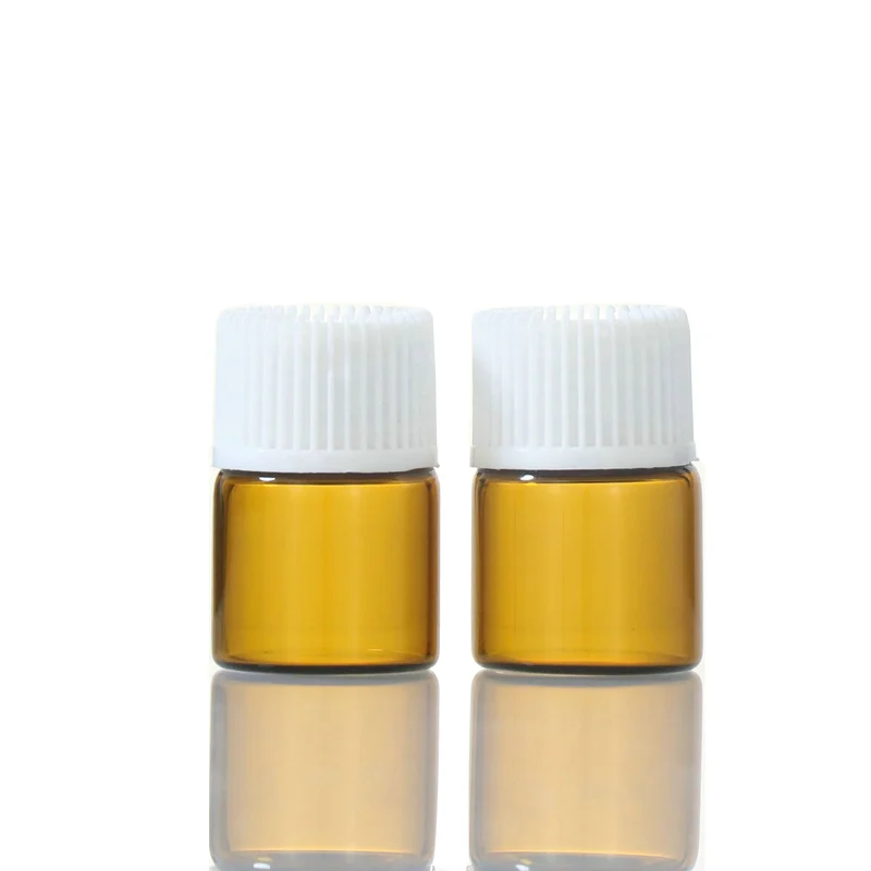  Refillable Mini Glass Dropper Bottles Cosmetic Essential Oil Vials