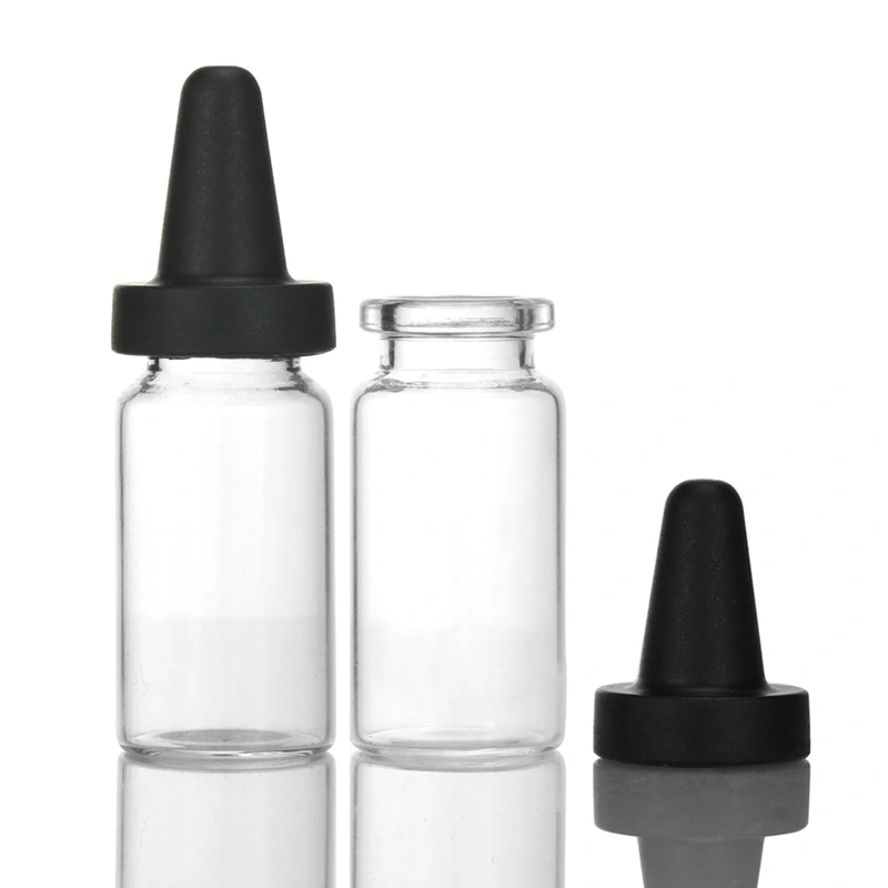 Customized 2ml 5ml 10ml 15ml vials and injectables glass bottle vials