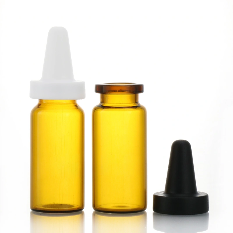 vials for hair oil tubular glass vial hair ampoule bottle 10ml