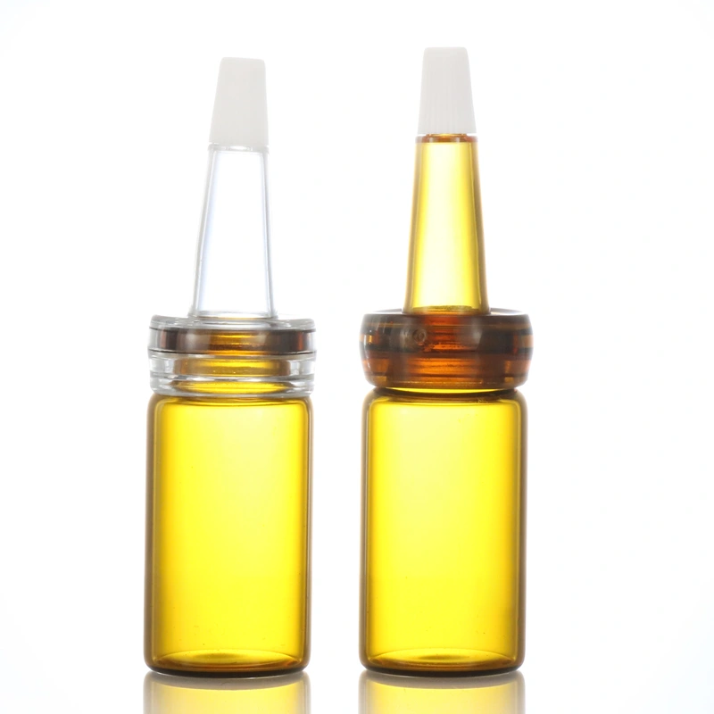 10ml clear glass vials bottle for cosmetics and pharmacy medicine