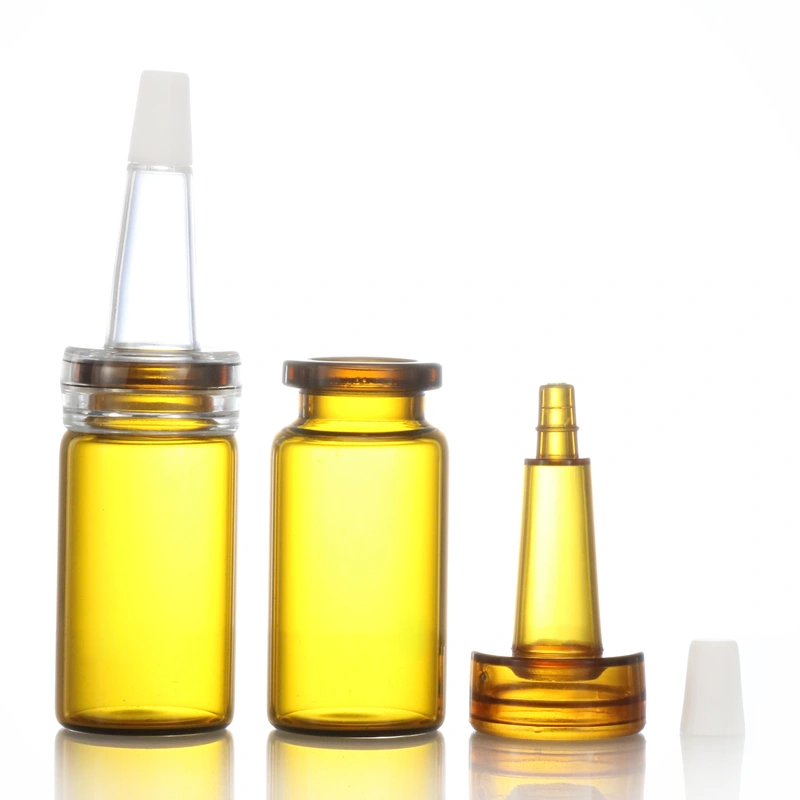 10ml clear glass vials bottle for cosmetics and pharmacy medicine