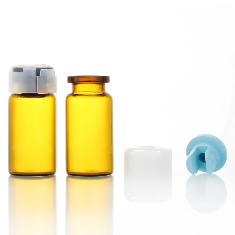 10ml clear glass vials bottle for cosmetics and pharmacy medicine