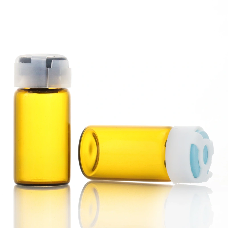 hot sale clear amber vial 5ml 10ml 20ml glass oral liquid bottl