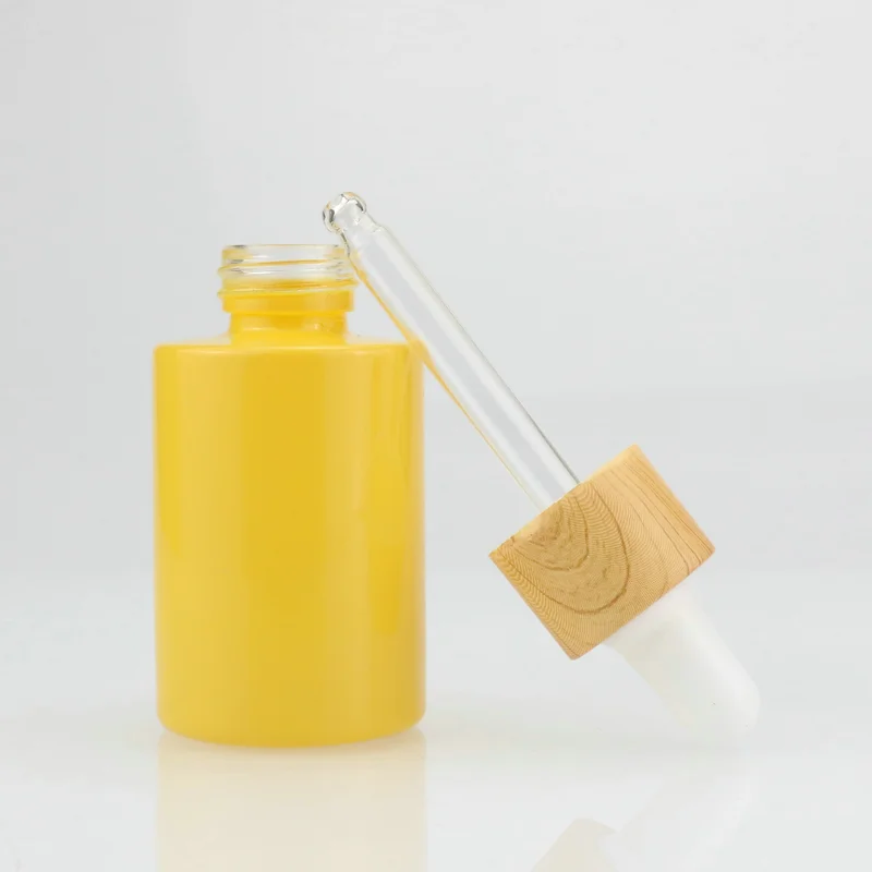 facial essential oil glass dropper bottle skincare glass serum bottles