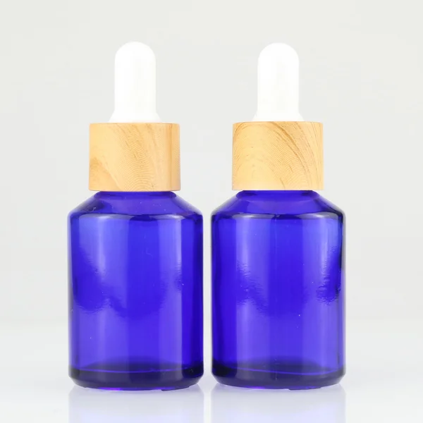 Cosmetic Packaging Clear glass Hair Oil Essential Oil Dropper Bottle 