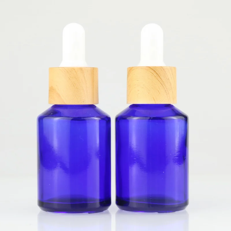 Cosmetic Packaging Clear glass Hair Oil Essential Oil Dropper Bottle 