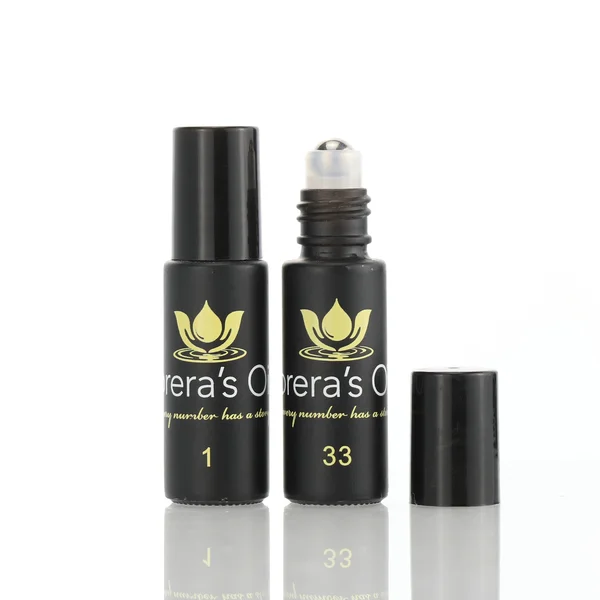 Cosmetic Packaging Roll On Bottle Essential Oil Glass Roller Bottle