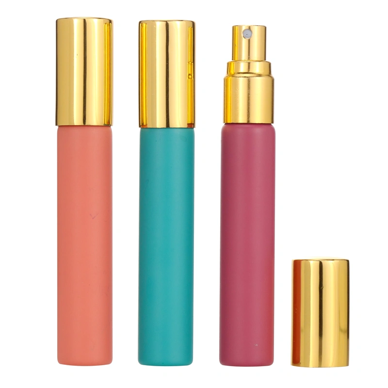 perfume bottle packaging  with spray cap