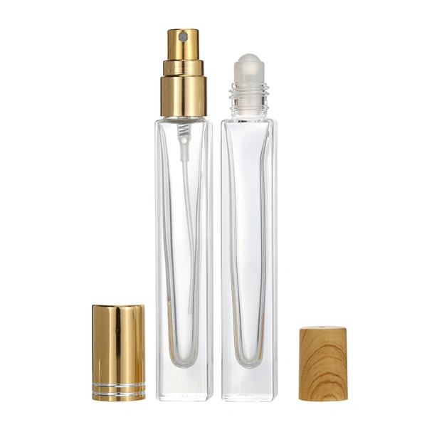 octagon attar perfume oil glass bottles 3ml 6ml 12ml 