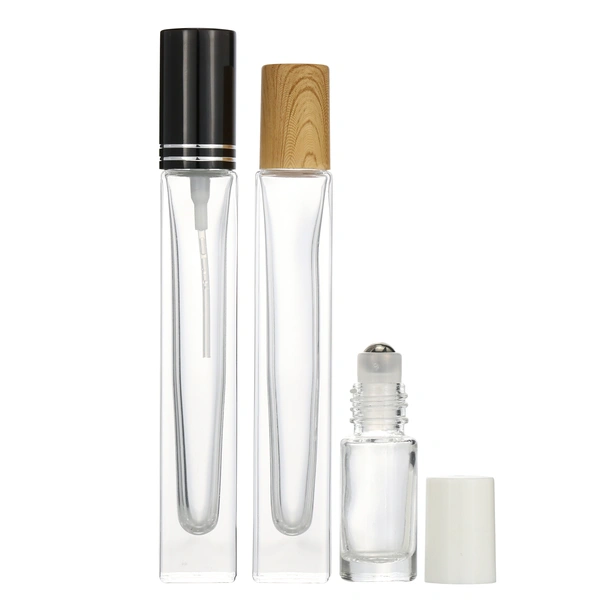 octagon attar perfume oil glass bottles 3ml 6ml 12ml 