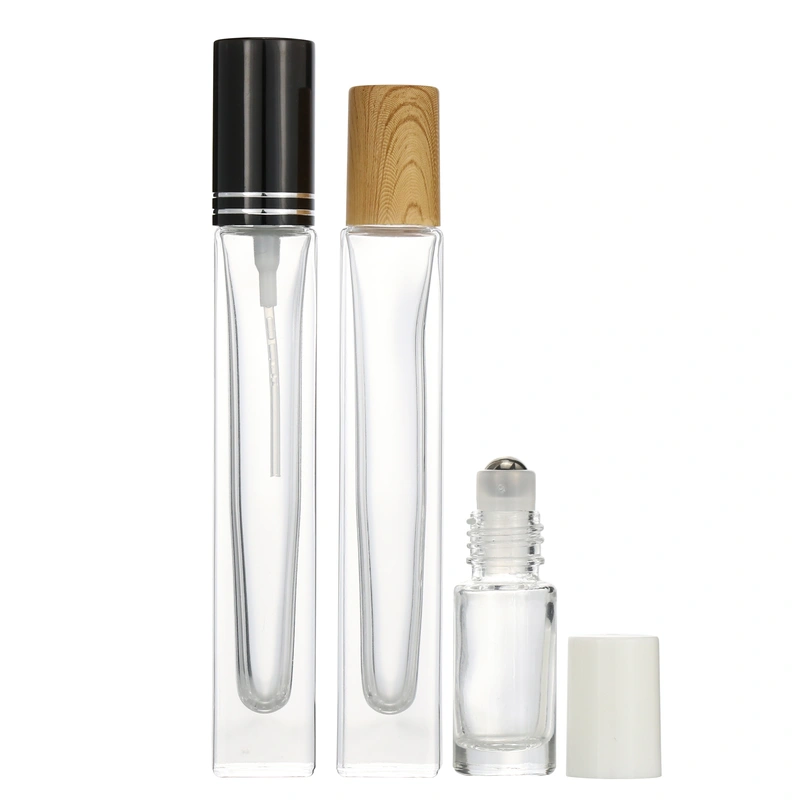 octagon attar perfume oil glass bottles 3ml 6ml 12ml 