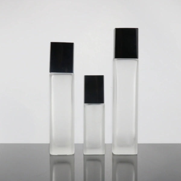 lotion glass bottle with pump cap