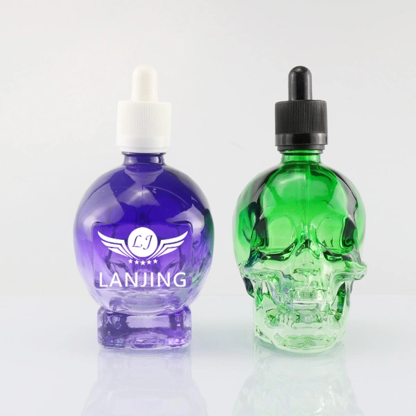skull dropper bottle 30ml 60ml 60ml 