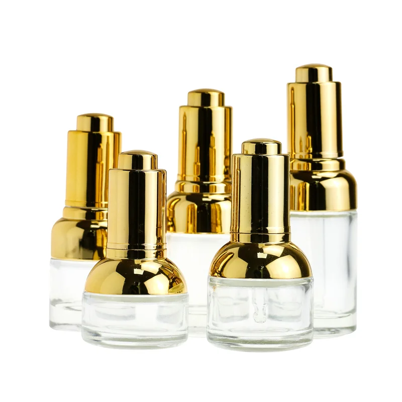 1oz perfume cream glass dropper serum toner dropper  bottle