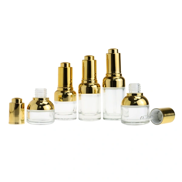 1oz perfume cream glass dropper serum toner dropper  bottle