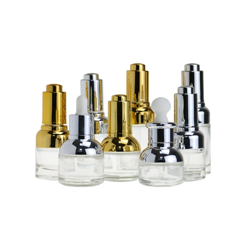 1oz perfume cream glass dropper serum toner dropper  bottle