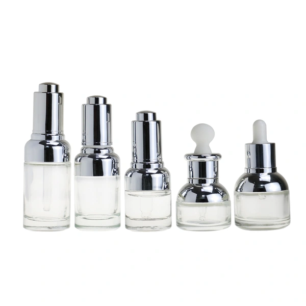 1oz perfume cream glass dropper serum toner dropper  bottle