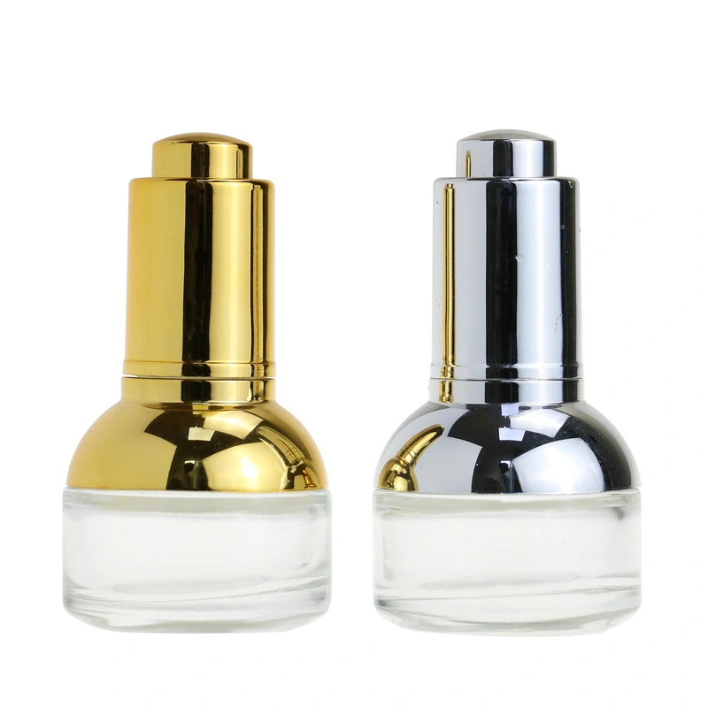 1oz perfume cream glass dropper serum toner dropper  bottle