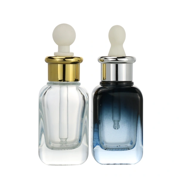 1oz perfume cream glass dropper serum toner dropper  bottle
