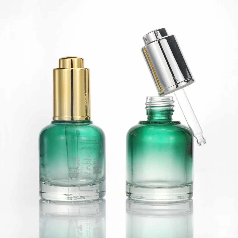 Factory Produced Wholesale blue Essential Oil Bottle With Dropper