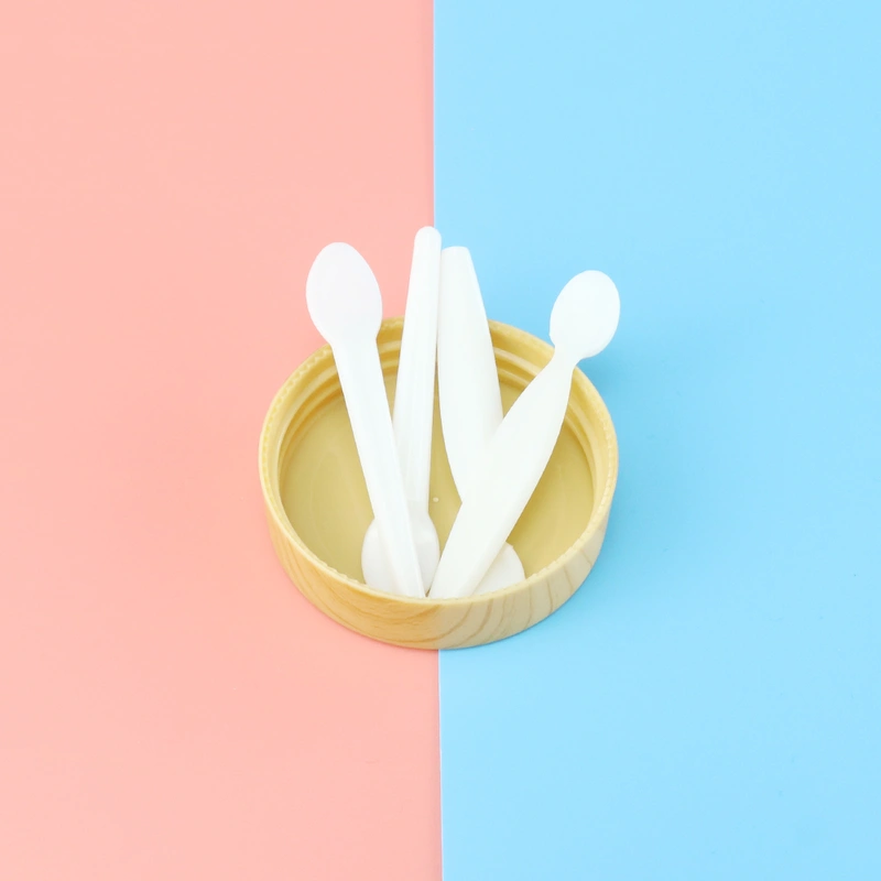 Hot sale cosmetic face cream jar with spoon