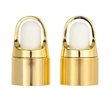 18/410 Shiny Gold Aluminum dropper cap