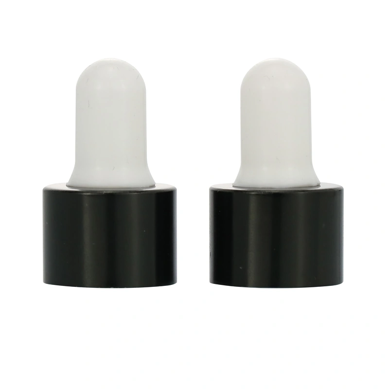 smooth white dropper cap