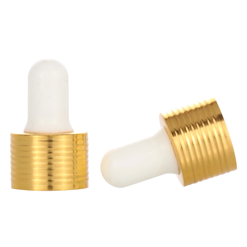 smooth white dropper cap