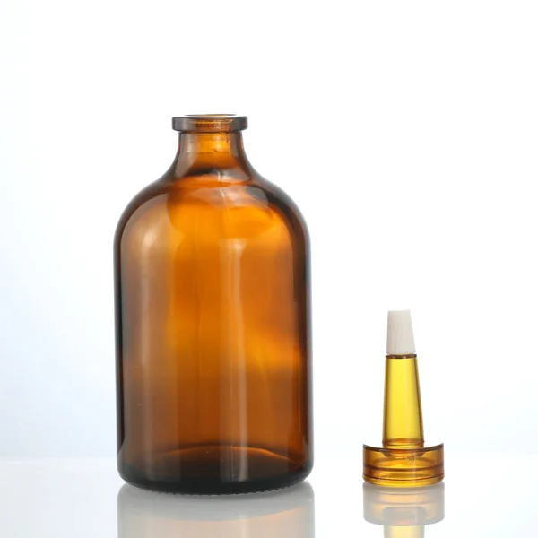  amber gold purple ampoule serum medical glass bottle