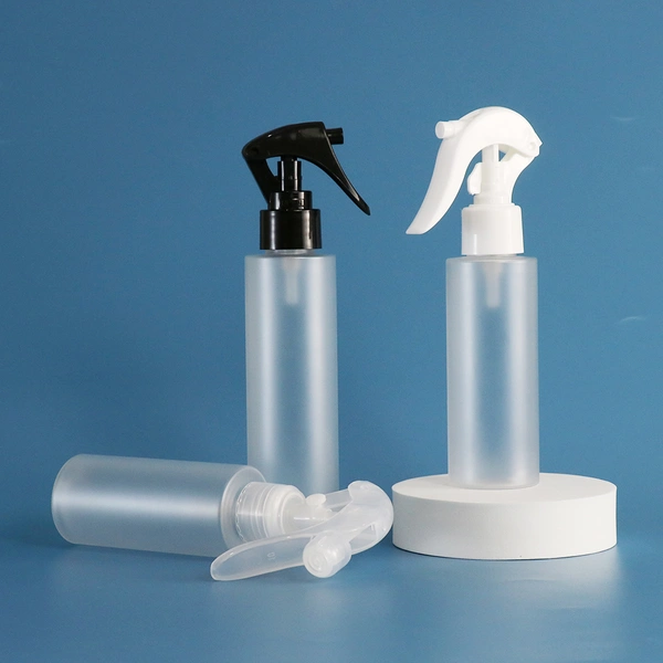 Amber plastic bottle with Black Lotion Pump hand sanitizer bottle