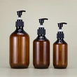 Plastic Shampoo Bottle Shower Gel Bottle Sanitizer Lotion Pump