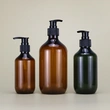 Plastic Shampoo Bottle Shower Gel Bottle Sanitizer Lotion Pump