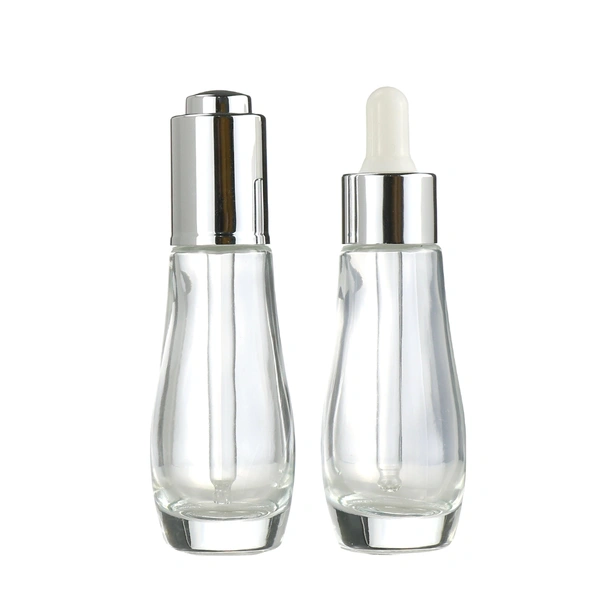 cosmetic packaging white bottle for lotion serum 30ml