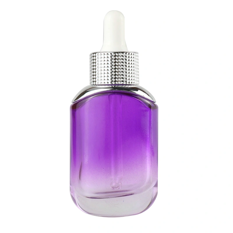 Cosmetic Skin Care Essential Oil 30ml Clear Glass Dropper Bottles