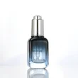 Cosmetic packaging essential oil liquid serum clear frosted bottle 