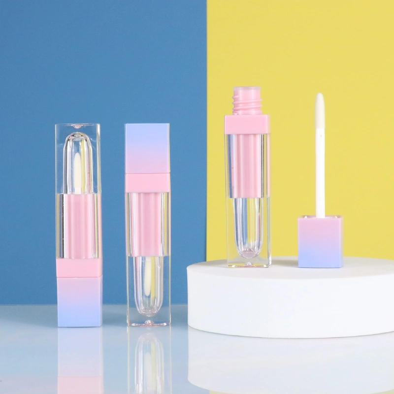 New arrival empty lip gloss tube container private with brush